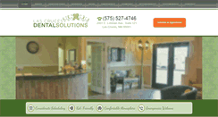 Desktop Screenshot of lascrucesdentalsolutions.com